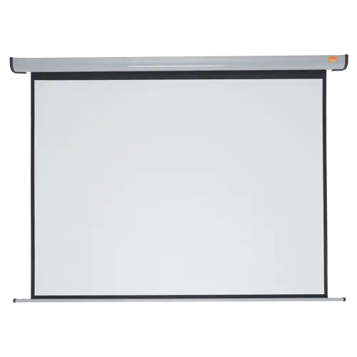 Nobo Pantalla de Proyeccion Electrica para Pared 1920x1440mm - Montaje en Pared - Control Remoto - Superficie Blanca Mate - Color Blanco