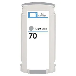 Generico HP 70 Gris Claro Cartucho de Tinta Pigmentada - Reemplaza C9451A