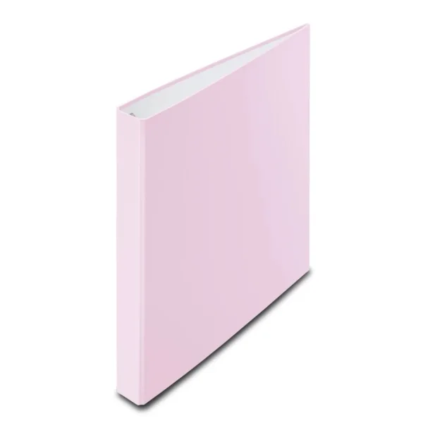 Hama Carpeta de 4 Anillas Lomo de 39mm - Tapa Plastificada - 29x32.5cm - Color Rosa