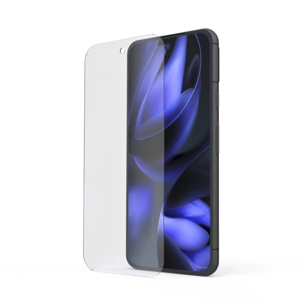 Hama Clear Protect Protector de Pantalla para Google Pixel 9A - Antihuellas - Vidrio de Seguridad - Grado de Dureza 9H - Color Transparente