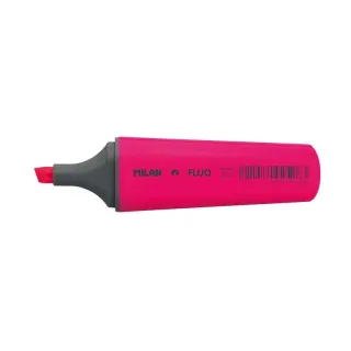 Milan Marcador Fluorescente - Punta Biselada 1 - 4.8mm - Color Rosa · Pack de 12 uds.
