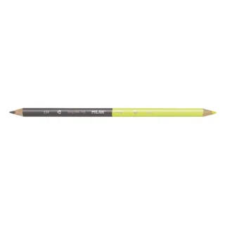 Milan Lapices Bicolor - Fosforito y Grafito - Triangulares - Colores Surtidos · Pack de 12 uds.