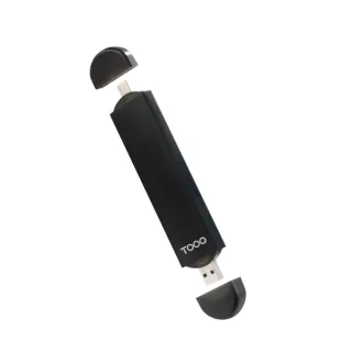 Tooq TQE-2240B Caja Externa M.2 NVME PCIe USB3.1 Gen2 Aluminio - Conexión USB-C 3.2 Gen2/USB-A 3.0 - Color Negro