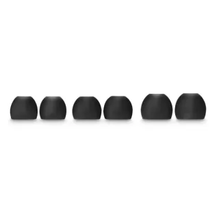 Hama Set de 6 Almohadillas de Repuesto - Silicona - Color Negro