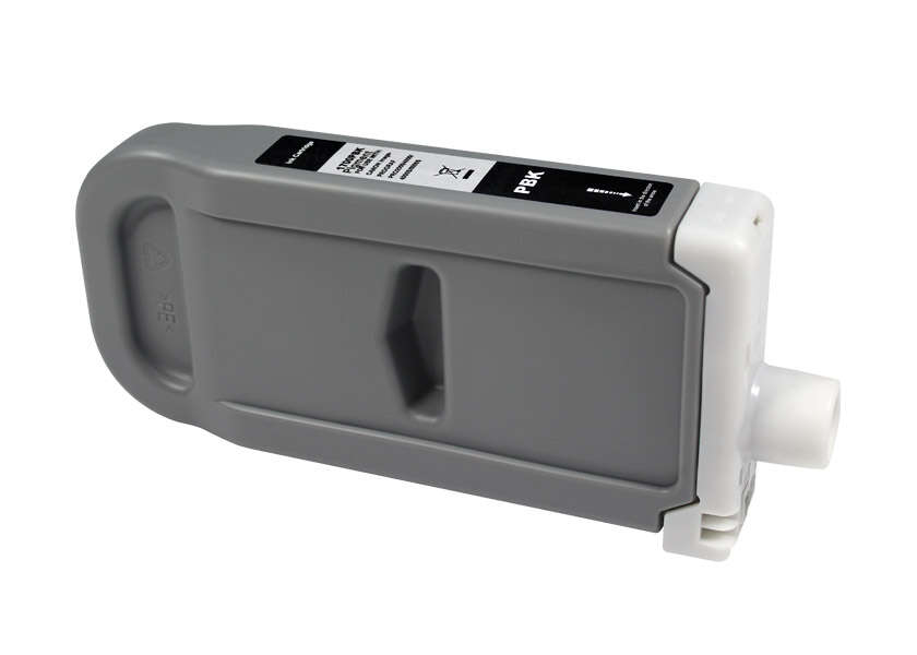 Canon PFI1700/PFI1300/PFI1100 Negro Photo Cartucho de Tinta Pigmentada Generico - Reemplaza 0775C001/0811C001/0850C001/PFI-1700PBK/PFI-1300PBK/PFI-1100PBK