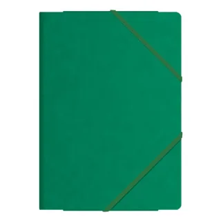 Dohe Carpetas de Gomas con Tres Solapas - Tamaño Folio - Cartulina de Primera Calidad - Plastificadas - Cierre de Gomas Planas · Pack de 10 uds.