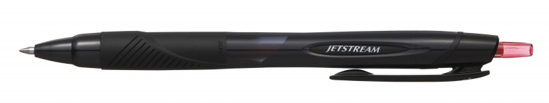 Uni-ball JetStream Sport SXN-157E Boligrafo Retractil - Punta de Bola 0.7mm - Trazo 0.35mm aprox. - Secado Instantaneo - Ideal para Zurdos - Color Rojo · Pack de 12 uds.