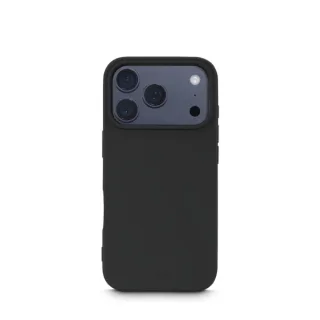 Hama Fantastic Feel Funda para iPhone 17 Pro - Antiadherente Anti-Suciedad - Poliuretano Termoplastico - Bordes Elevados - Color Negro