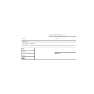 Apli Talonario de Recibos Apaisado con IVA - Modelo A-52 - Papel Litos Especial - Microperforado - Gramaje 60 g/m²