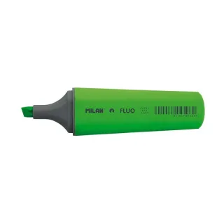 Milan Marcador Fluorescente - Punta Biselada 1 - 4.8mm - Color Verde · Pack de 12 uds.