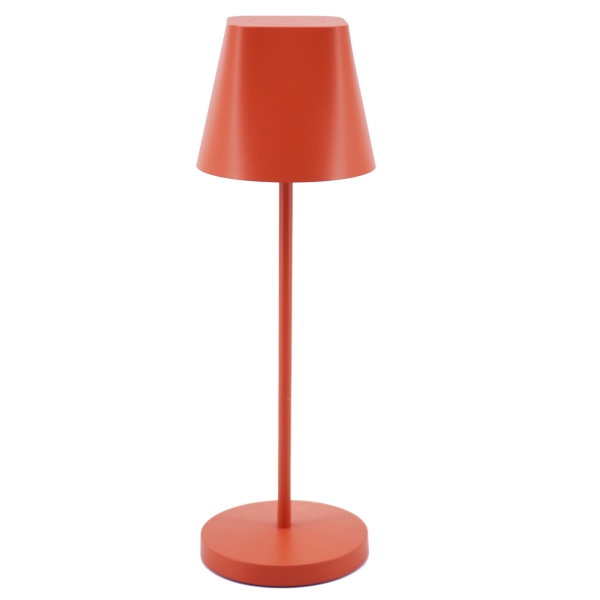 Unilux Ava Lampara LED de Escritorio - Resistente al Agua - Apta para Uso Exterior - Color Terracota