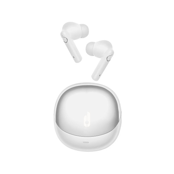 Blackbyte by Pedro Buerbaum Espejo Eclipse Auriculares Bluetooth - Cancelacion de Ruido ENC/ANC - Alcance 10m - Control Tactil - Color Blanco