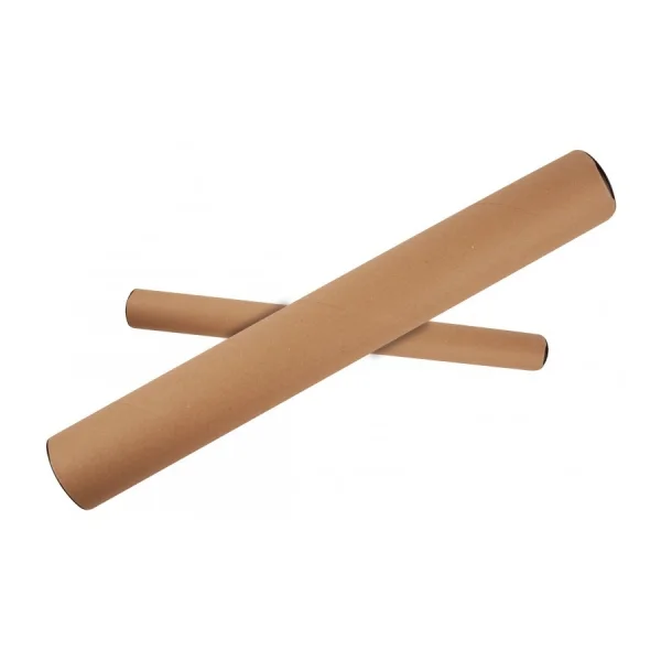Apli Tubo de Carton para Documentos - Incluye Tapones de Plastico - Apto para Tamaños A2/A1 - Ideal para Planos, Graficos, Posteres y Mapas