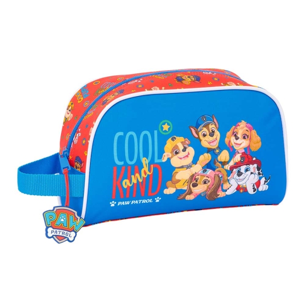 Safta Paw Patrol Cool Neceser de 3.75L - Cremallera - Asa Lateral - Adapatable a Carro - Bolsillo Interior - 260x90x160mm - Color Azul