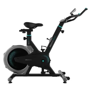 Cecotec Drumfit Indoor 13000 Race Sprint Bicileta Estatica - Pantalla LCD - Volante de 13kg - Sillin Regulable - Resistencia Ajustable - Pulsometro - Kit de Montaje - Color Negro