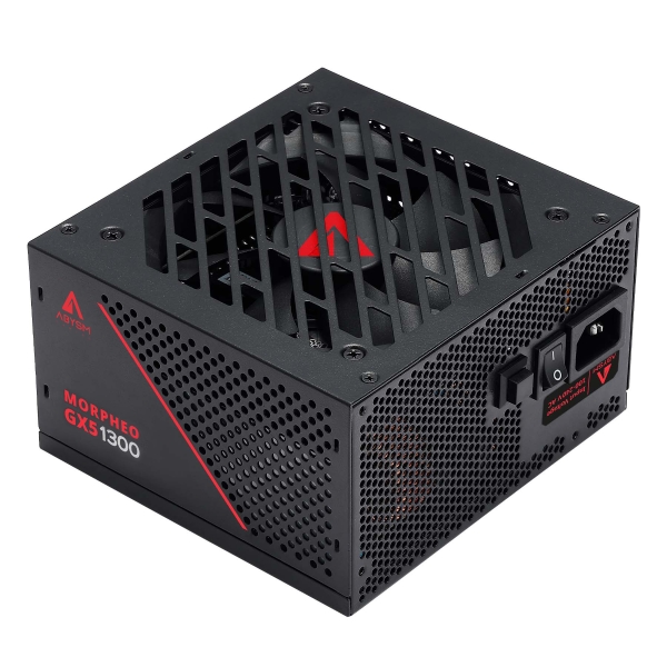 Abysm Gaming Morpheo GX5 1300W Fuente de Alimentacion - Cybenetics Platimu - Full Modular 850W ATX - Ventilador 120mm - Negro