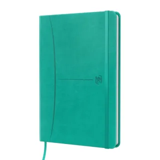 Oxford Signature Cuaderno Cosido Tapa Extradura A5 Dots 5x5 104 Hojas - Cuaderno de Alta Calidad - Tapa Resistente - Formato A5 - Paginas con Puntos 5x5 - 104 Hojas - Color Ice Mint · Pack d