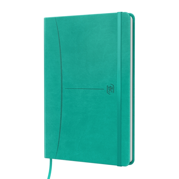 Oxford Signature Cuaderno Cosido Tapa Extradura A5 Dots 5x5 104 Hojas - Cuaderno de Alta Calidad - Tapa Resistente - Formato A5 - Paginas con Puntos 5x5 - 104 Hojas - Color Ice Mint · Pack de 5 uds.