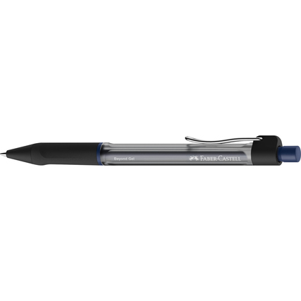 Faber-Castell Beyond Gel Boligrafo Retractil - Punta 0.7mm - Trazo de 0.4mm - Grip de Agarre - Tinta Gel Azul · Pack de 12 uds.