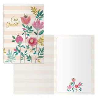 Dohe Pack de 6 Tarjetas de Felicitacion - 11.5x17cm - Impresion a Todo Color - Estampaciones con Pelicula de Color - Estampacion en Seco - Papel Offset Blanco de 300gr - Incluye Sobre de Col