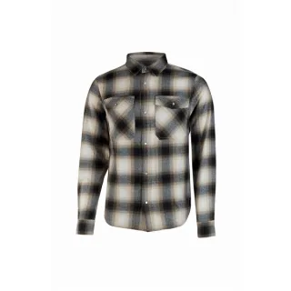 Upower Cedar Camisa de Trabajo Hombre - Talla 2XL - Alto Rendimiento Termico, Franela Suave a Cuadros, Bolsillos con Botones Perlados, Proteccion DPI1, Diseño con Pliegues en el Dorso - Colo