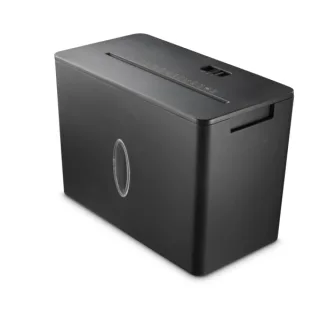 Hama Safe x40-B Destructora de Papel Manual - 210W - de 8L - 64dB - Destruye hasta 4 Hojas - 1.8m/min - Corte Transversal P-4 - Destruye Bandas Magneticas y Tarjetas - 29.5x15.5x20.7cm - Col