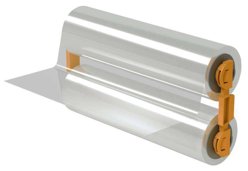 GBC Foton 30 Recambio de Rollo de Plastificacion de 125 Micras Brillante - Plastifica Hasta 150 Hojas A4 - Reduccion de Costes - Facil Recarga - Proteccion y Conservacion - Color Negro