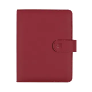 Finocam Open Troya Agenda Organizador en Catalan - Anual 2026 - Formato 1000 - 205x43x249mm - Semana Vista en Vertical - Color Burdeos