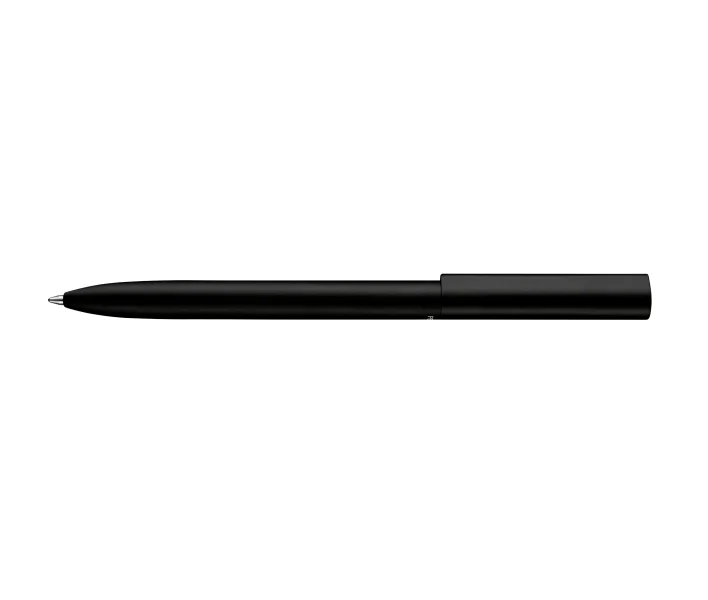 Pelikan Ineo Boligrafo Retractil - Trazo de 1mm - Mecanismo de Giro - Recambio 337M Azul - Aluminio Anodizado Satinado - Caja Metalica de Regalo - Color Negro