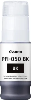 Canon PFI050 Negro Botella de Tinta Original - 5698C001/PFI-050BK