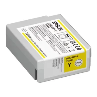 Epson SJIC42P-Y Amarillo Cartucho de Tinta Original - C13T52M440