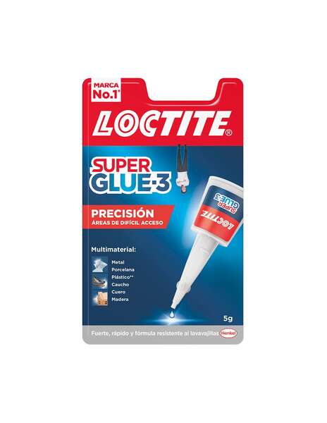 Loctite Precision Pegamento Universal Instantaneo 5gr - Maxima Resistencia - Union Instantanea - 2640076/2712223/2644833/2985032