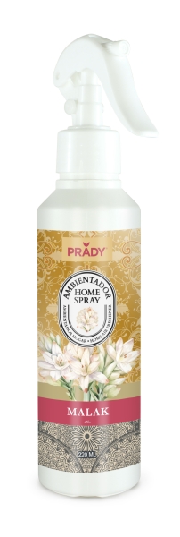 Prady Ambientador Home Spray Malak - Frasco de 220 ml - Spray Pulverizador