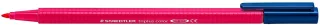 Staedtler Triplus Color 323 Rotulador de Punta Fina - Trazo 1mm Aprox - Tinta Base de Agua - Color Rojo Burdeos · Pack de 10 uds.