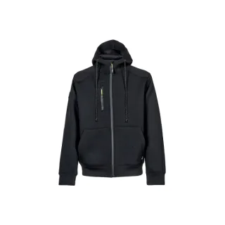 Upower Cork Sudadera - Talla 2XL - Proteccion Incluida, Peso Ligero, Diseño Sintetico - Color Negro Carbon