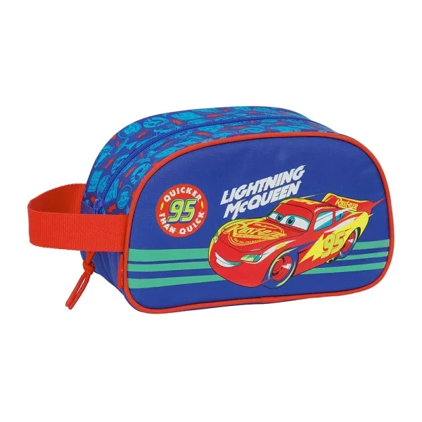 Safta Cars Neceser de 5L - Cremallera - Asa Lateral - Adapatable a Carro - 260x120x150mm - Color Azul