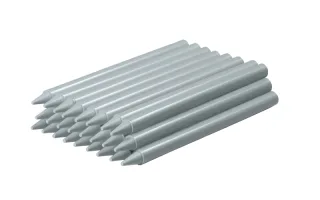 Jovi Plasticolor Estuche de 25 Ceras Plasticas - Resistentes - No Manchan - Agradable de Rayar - Acabado Brillante - Mezclables - Duraderas - Color Gris