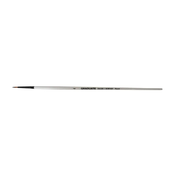 Daler Rowney Graduate Pincel Multitecnica - Pelo Sintetico - Mango Largo - Redondo Nº 4