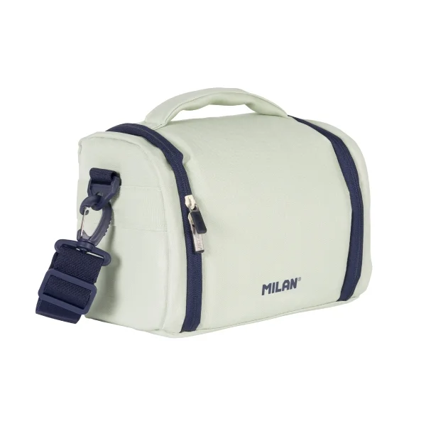 Milan 430 Since 1918 Bolsa Isotermica Porta Alimentos de 5L - Gran Capacidad - Apertura Total - 24.5x20x16cm - Color Menta