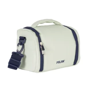 Milan 430 Since 1918 Bolsa Isotermica Porta Alimentos de 5L - Gran Capacidad - Apertura Total - 24.5x20x16cm - Color Menta
