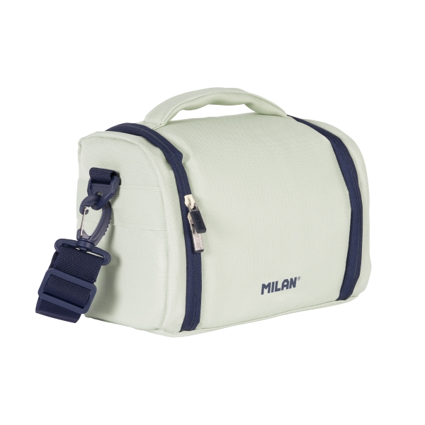 Milan 430 Since 1918 Bolsa Isotermica Porta Alimentos de 5L - Gran Capacidad - Apertura Total - 24.5x20x16cm - Color Menta