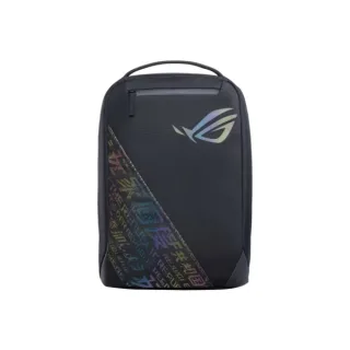 Asus BP1501G ROG Mochila para Portatil 17" - Bolsillo exterior de Acceso Rapido - Diseño y Detalles holograficos ROG - Color Negro