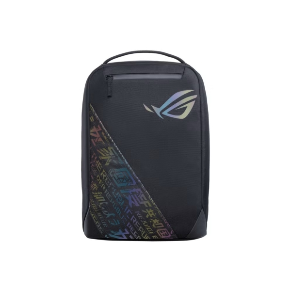 Asus BP1501G ROG Mochila para Portatil 17" - Bolsillo exterior de Acceso Rapido - Diseño y Detalles holograficos ROG - Color Negro