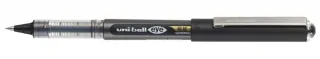 Uni-ball Eye Ultra Micro UB-150-38 Boligrafo de Tinta Liquida - Punta de Bola 0.38mm - Tinta Resistente al Agua y Luz - Sistema de Control de Tinta - Color Negro · Pack de 12 uds.