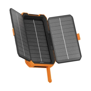 Xtorm Rugged Solar Powerbank 10.000 mAh 20W - Panel Solar Gen 24 - IP65 - 2x USB-C, 1X USB A - QC 3.0
