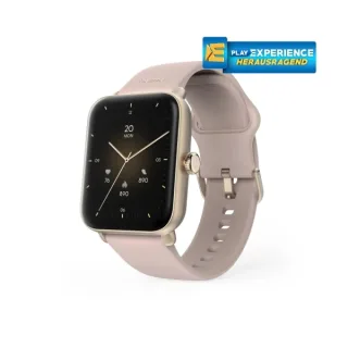 Hama 6010 Reloj Inteligente Smartwatch - Bluetooth 5.3 - Bateria 350mAh - Pantalla TFT 1.65" - IP68 - Soporta hasta 3 Atm - Pulsera de Silicona - GPS Integrado - 3.6x1.3x4.9cm - Color Rosa P