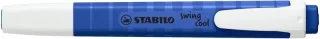 Stabilo Swing Cool Naturecolors Wildflower Marcador Fluorescente - Cuerpo Plano - Punta Biselada - Trazo entre 1 y 4mm - Tinta con Base de Agua - Antisecado - Color Ultra Marino · Pack de 10