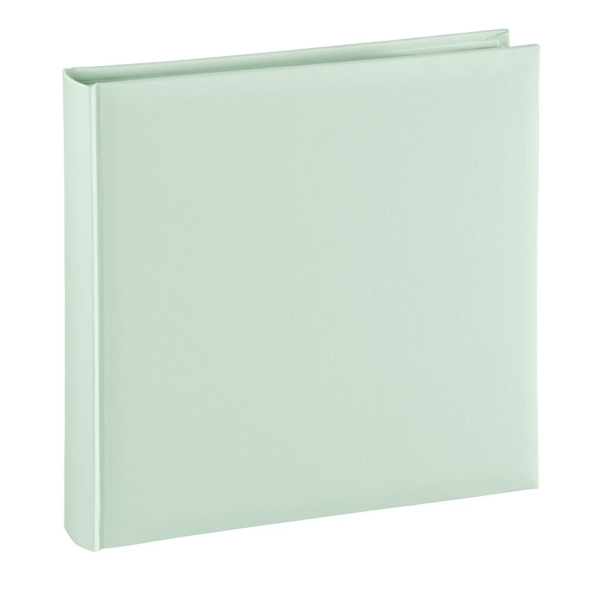 Hama Fine Art Album de Fotos - 80 Paginas Blancas - Tapa de Papel - 30x30cm - Color Verde Pastel