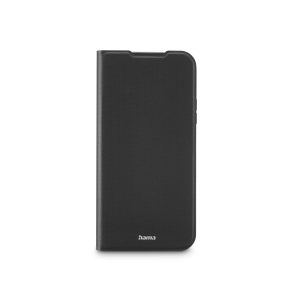 Hama Daily Protect Funda para Xiaomi Redmi 15C / 15C 5G - Antideslizante - Cierre Magnetico - Antihuellas - Poliuretano Termoplastico - Funcion de Soporte - Bordes Elevados - Color Negro