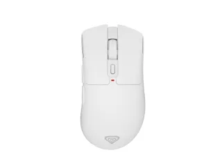 Genesis Zircon 880 Raton Gaming - Sensor Optico 12000 DPI PAW3311 - 6 Botones - USB / 2.4 Ghz / Bluetooth - Switches Kailh Optical - Color Blanco
